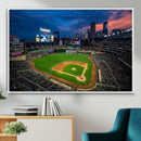 Target Field Wall Art Canvas Print – Baseball Stadium Scene, by MyGreatCanvas | Canvas Wall Art Prints | Photo Prints & Wall Decor