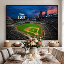 Target Field Wall Art Canvas Print – Baseball Stadium