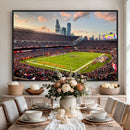 Chicago Bears Soldiers Field Wall Art Canvas Print – Framed