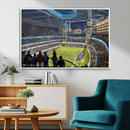 Chicago Dome Stadium Wall Art Canvas Print – Framed Modern