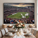 Chicago Bears Soldiers Field Wall Art Canvas Print – Framed