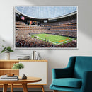 Chicago Bears Soldiers Field Wall Art Canvas Print – Framed