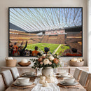 Cleveland Browns Stadium Wall Art Canvas Print – Framed NFL