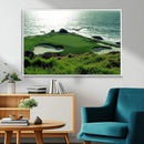 Coastal Golf Course Wall Art Canvas Print – Scenic Green by MyGreatCanvas | Canvas Wall Art Prints | Photo Prints & Wall Decor