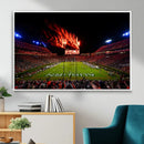 Jordan-Hare Football Stadium Wall Art Canvas Print, Football by MyGreatCanvas | Canvas Wall Art Prints | Photo Prints & Wall Decor