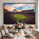 Jordan-Hare Stadium Wall Art Canvas Print, Football Stadium