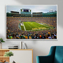 Green Bay Packers Lambeau Field Stadium Wall Art Canvas by MyGreatCanvas | Canvas Wall Art Prints | Photo Prints & Wall Decor