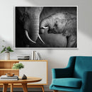 Elephant Family Wall Art Canvas, Framed Elephant Family by MyGreatCanvas | Canvas Wall Art Prints | Photo Prints & Wall Decor