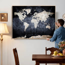 Vintage World Map Canvas Wall Art – Antique Triptych Map by MyGreatCanvas | Canvas Wall Art Prints | Photo Prints & Wall Decor