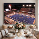 Boise State Stadium Large Wall Art Canvas Print for Living