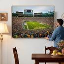 Green Bay Packers Stadium Wall Art Canvas Print, Lambeau by MyGreatCanvas | Canvas Wall Art Prints | Photo Prints & Wall Decor