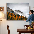 Autumn Forest Wall Art Canvas Print, Foggy Mountain by MyGreatCanvas | Canvas Wall Art Prints | Photo Prints & Wall Decor
