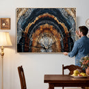 Abstract Wood Grain Canvas Print, Tree Ring Pattern Wall by MyGreatCanvas | Canvas Wall Art Prints | Photo Prints & Wall Decor