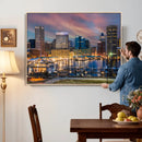 Baltimore Skyline Wall Art Canvas Print, Baltimore Downtown by MyGreatCanvas | Canvas Wall Art Prints | Photo Prints & Wall Decor