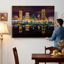 Baltimore Skyline Wall Art Canvas Print, Baltimore Downtown by MyGreatCanvas | Canvas Wall Art Prints | Photo Prints & Wall Decor