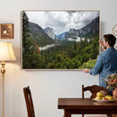 Yosemite Valley Wall Art Canvas Print – Misty Mountain by MyGreatCanvas | Canvas Wall Art Prints | Photo Prints & Wall Decor