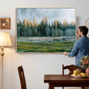 Forest Meadow Wall Art Canvas Print, Pine Tree Landscape by MyGreatCanvas | Canvas Wall Art Prints | Photo Prints & Wall Decor