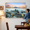 Mayon Volcano Seascape Wall Art Canvas Print, Tropical Ocean by MyGreatCanvas | Canvas Wall Art Prints | Photo Prints & Wall Decor