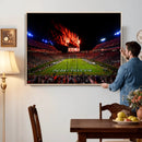 Auburn Stadium Wall Art Canvas Print, College Football Night by MyGreatCanvas | Canvas Wall Art Prints | Photo Prints & Wall Decor