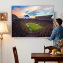 Auburn Stadium Sunset Wall Art Canvas Print, Jordan Hare by MyGreatCanvas | Canvas Wall Art Prints | Photo Prints & Wall Decor
