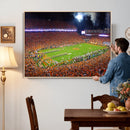 Clemson Football Stadium Wall Art Canvas Print, College by MyGreatCanvas | Canvas Wall Art Prints | Photo Prints & Wall Decor