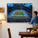 Detroit Lions Stadium Wall Art Canvas Print, Football Field by MyGreatCanvas | Canvas Wall Art Prints | Photo Prints & Wall Decor
