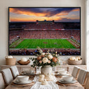 Oklahoma Sooners Stadium Wall Art Canvas Print, College