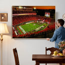 Georgia Bulldogs Stadium Wall Art Canvas Print, Sanford by MyGreatCanvas | Canvas Wall Art Prints | Photo Prints & Wall Decor