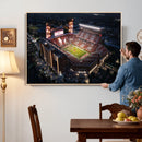 Oklahoma Memorial Stadium - Gaylord Memorial Stadium Wall by MyGreatCanvas | Canvas Wall Art Prints | Photo Prints & Wall Decor