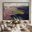 Ole Miss Rebels Vaught Hemingway Stadium Wall Art Canvas