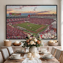 Donald W. Reynolds Razorback Stadium Wall Art Canvas Print –