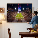 Oklahoma Memorial Stadium Wall Art Canvas Print – Oklahoma by MyGreatCanvas | Canvas Wall Art Prints | Photo Prints & Wall Decor