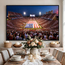 Oklahoma Memorial Stadium Wall Art Canvas Print – Oklahoma