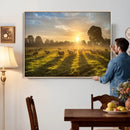 Sheep Wall Art Canvas Print – Rural Farm Animal Artwork by MyGreatCanvas | Canvas Wall Art Prints | Photo Prints & Wall Decor