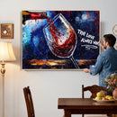 Red Wine Splash Abstract Wall Art Canvas Print, Modern Wine by MyGreatCanvas | Canvas Wall Art Prints | Photo Prints & Wall Decor