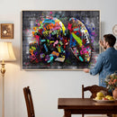 Graffiti American Football Helmet Street Art Wall Art Canvas by MyGreatCanvas | Canvas Wall Art Prints | Photo Prints & Wall Decor