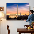 Washington DC Skyline Wall Art Canvas Print – Lincoln by MyGreatCanvas | Canvas Wall Art Prints | Photo Prints & Wall Decor