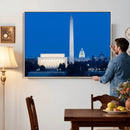Washington DC Skyline Wall Art Canvas Print – Lincoln by MyGreatCanvas | Canvas Wall Art Prints | Photo Prints & Wall Decor