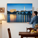Washington DC Wall Art Canvas Print – Lincoln Memorial Night by MyGreatCanvas | Canvas Wall Art Prints | Photo Prints & Wall Decor