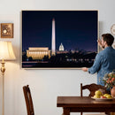 Washington White House Skyline Wall Art Canvas Print – by MyGreatCanvas | Canvas Wall Art Prints | Photo Prints & Wall Decor