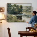 Edward Mitchell Bannister Streamside Wall Art Canvas Print by MyGreatCanvas | Canvas Wall Art Prints | Photo Prints & Wall Decor