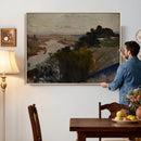 Jacek Malczewski - Landscape at the Vistula Wall Art Canvas by MyGreatCanvas | Canvas Wall Art Prints | Photo Prints & Wall Decor