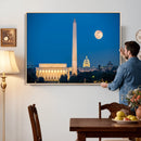 Washington DC Skyline Wall Art Canvas Print – Lincoln by MyGreatCanvas | Canvas Wall Art Prints | Photo Prints & Wall Decor