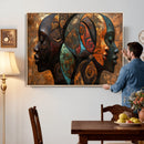 Abstract Afro American Women Wall Art Canvas Print by MyGreatCanvas | Canvas Wall Art Prints | Photo Prints & Wall Decor