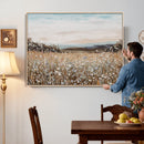 Neutral Wildflower Field Canvas Wall Art — Beige Earth Tone by MyGreatCanvas | Canvas Wall Art Prints | Photo Prints & Wall Decor