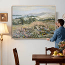 Katie Staples Hillside Canvas Wall Art — Coastal Wildflower by MyGreatCanvas | Canvas Wall Art Prints | Photo Prints & Wall Decor