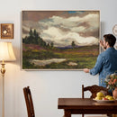 Gustav Macoun Heathland Canvas Print, Czech Landscape Oil by MyGreatCanvas | Canvas Wall Art Prints | Photo Prints & Wall Decor