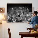 Charlotte Skyline Canvas Wall Art Print – North Carolina Cityscape Photography Print by MyGreatCanvas | Canvas Wall Art Prints | Photo Prints & Wall Decor