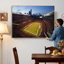 Chicago Bears Soldier Field Canvas Wall Art, NFL Stadium Panorama Print, Football Arena Photography for Sports Fans by MyGreatCanvas | Canvas Wall Art Prints | Photo Prints & Wall Decor