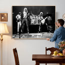 Led Zeppelin Live Concert Canvas Wall Art, Classic Rock Band Photography Print, Vintage Music Stage Performance Artwork by MyGreatCanvas | Canvas Wall Art Prints | Photo Prints & Wall Decor